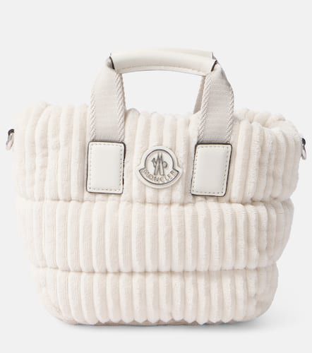 Borsa a tracolla Caradoc in velluto a coste con logo - Moncler - Modalova