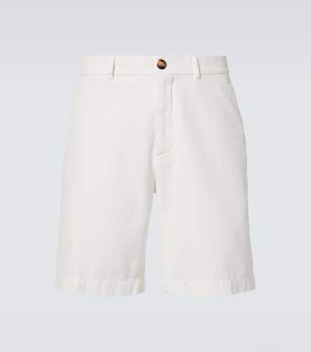 Shorts in twill di cotone - Brunello Cucinelli - Modalova