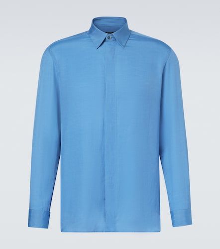 Tom Ford Camicia in cotone e seta - Tom Ford - Modalova