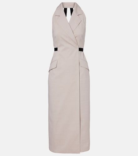 Cime cotton and wool canvas midi dress - Max Mara - Modalova