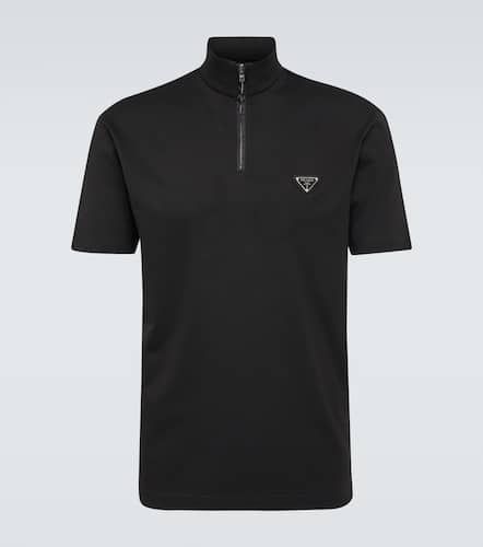 Prada Zip-up polo shirt - Prada - Modalova