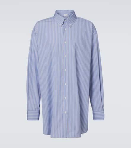 Striped oversized cotton shirt - Maison Margiela - Modalova