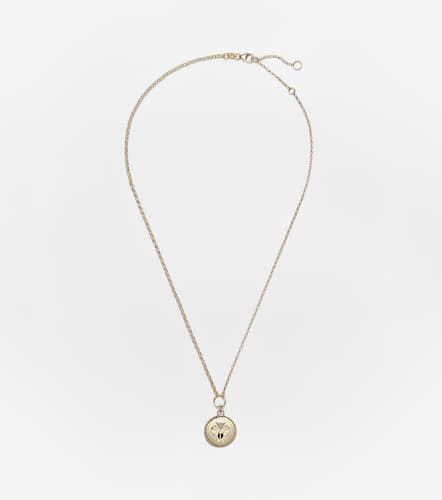 Protection 18kt chain necklace with diamonds - Foundrae - Modalova