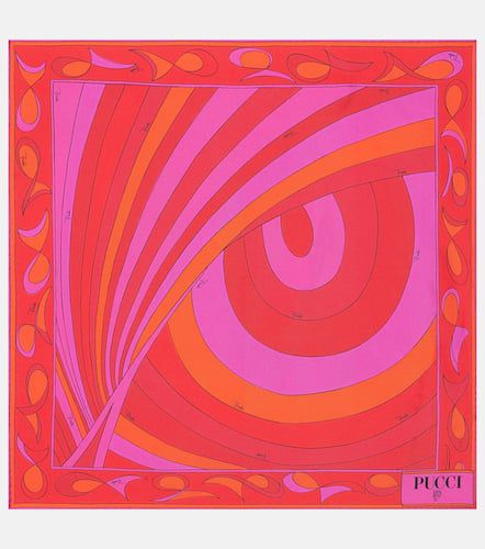 Pucci Iride silk twill scarf - Pucci - Modalova