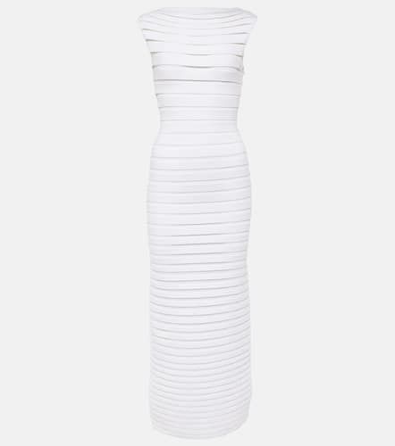 Alaïa Abito midi in maglia - Alaia - Modalova