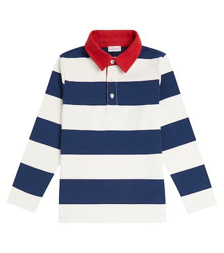 Tijo striped cotton jersey polo shirt - La Coqueta - Modalova