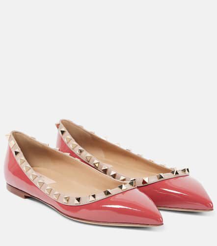 Ballerinas Rockstud aus Lackleder - Valentino Garavani - Modalova