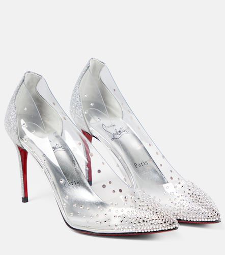 Degrastrass embellished PVC pumps - Christian Louboutin - Modalova