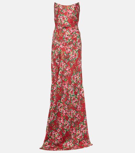Markarian Tallulah floral silk gown - Markarian - Modalova