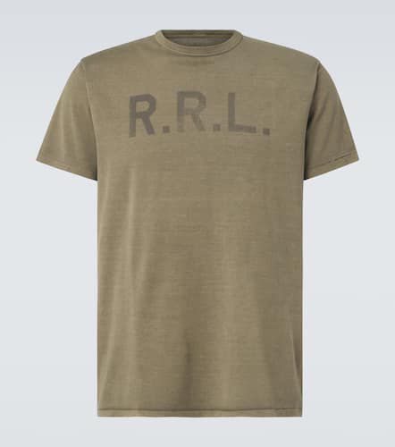 RRL Logo cotton jersey T-shirt - RRL - Modalova