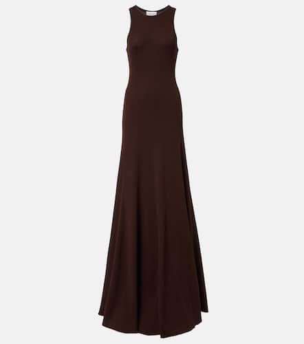 Knitted wool maxi dress - Alexander McQueen - Modalova