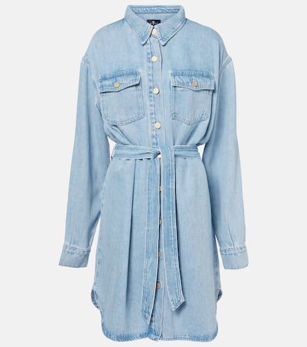 For All Mankind Denim shirt dress - 7 For All Mankind - Modalova