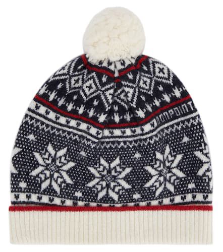 Jacquard cashmere and wool beanie - Bonpoint - Modalova