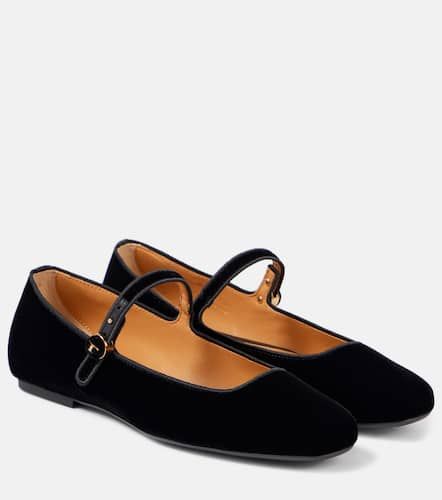 Tod's Mary-Jane-Ballerinas aus Samt - Tod's - Modalova