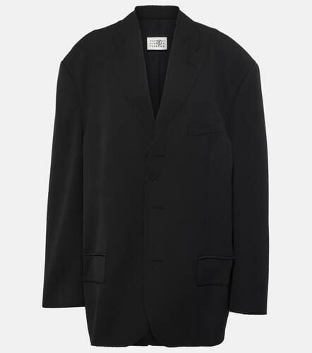 Blazer de crepé - MM6 Maison Margiela - Modalova