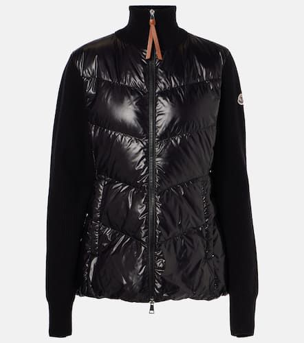 Moncler Daunenjacke aus Wolle - Moncler - Modalova