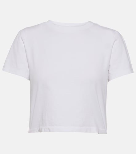 Crop top de jersey de algodón - Re/Done - Modalova