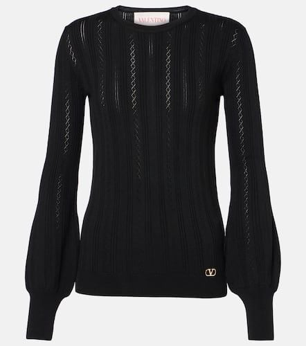 Pullover Maglia aus Schurwolle - Valentino - Modalova