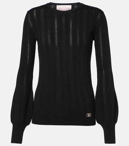 Pullover Maglia in lana vergine - Valentino - Modalova