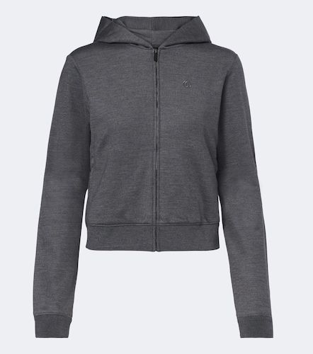 Sudadera con capucha de algodón y seda - Gucci - Modalova