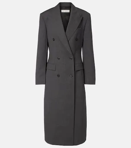 Double-breasted virgin wool coat - Rohe - Modalova