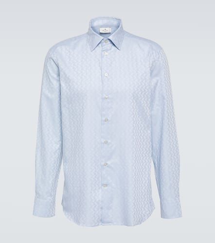 Etro Camisa de algodón con paisley - Etro - Modalova