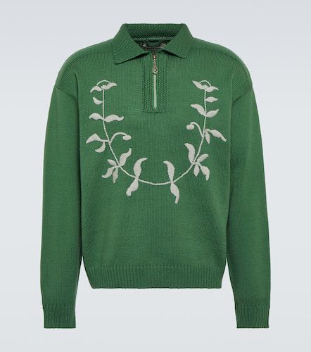 Bestickter Polopullover aus Wolle - Bode - Modalova