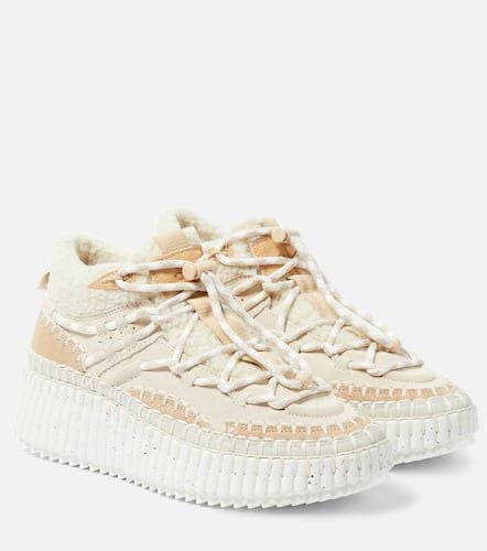 Chloé Sneakers Nama con shearling - Chloe - Modalova