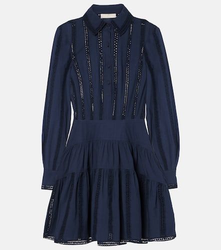 Vestido corto Camille de algodón plisado - Ulla Johnson - Modalova