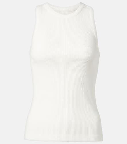 Tank top in jersey di misto cotone con applicazione - Bottega Veneta - Modalova