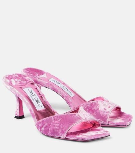 Jimmy Choo Mules Skye 70 in velluto - Jimmy Choo - Modalova