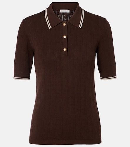 Moncler Polo in cotone - Moncler - Modalova