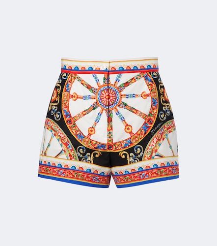 Shorts de algodón estampados - Dolce&Gabbana - Modalova
