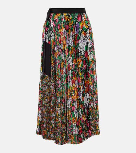 Sacai High-rise floral midi skirt - Sacai - Modalova