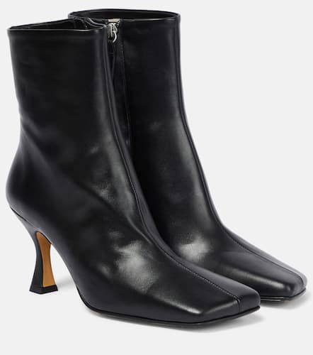 Tatiana 80 leather ankle boots - Souliers Martinez - Modalova