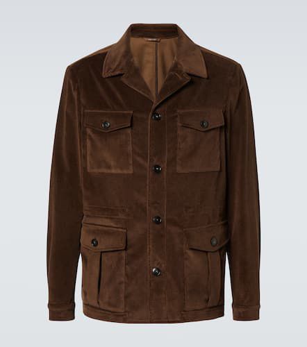 Wool and cashmere-blend jacket - Canali - Modalova