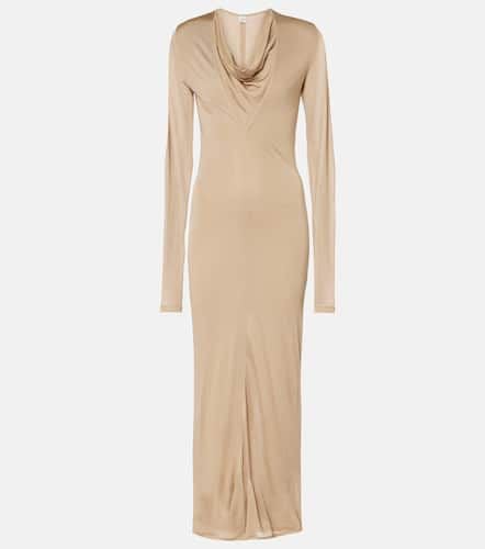 Toteme Draped jersey maxi dress - Toteme - Modalova