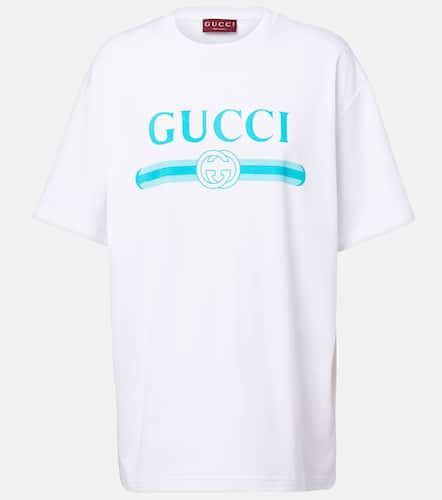 Gucci T-shirt en coton à logo - Gucci - Modalova