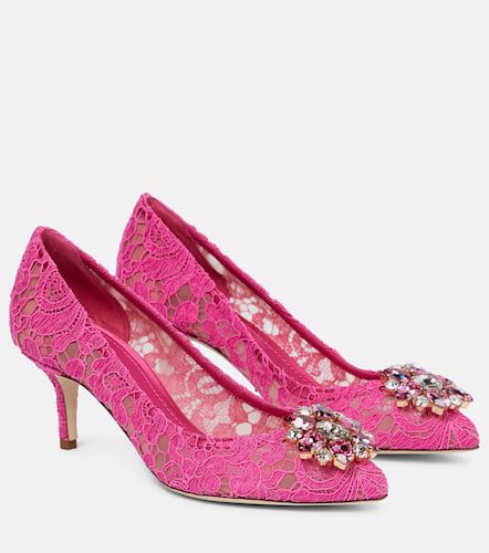 Bellucci 60 embellished lace pumps - Dolce&Gabbana - Modalova
