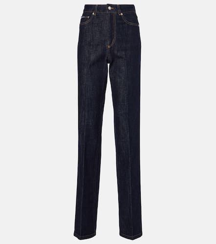 High-Rise Straight Jeans - Dolce&Gabbana - Modalova