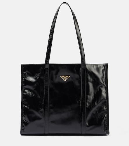 Prada Large leather tote bag - Prada - Modalova