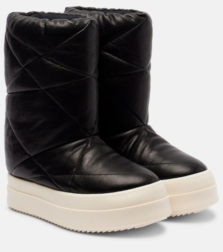 Botas Mega Bumper Lunar de piel - Rick Owens - Modalova