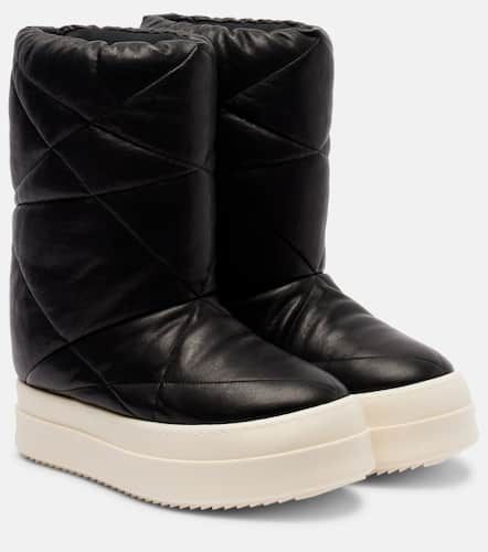 Bottes Mega Bumper Lunar en cuir - Rick Owens - Modalova