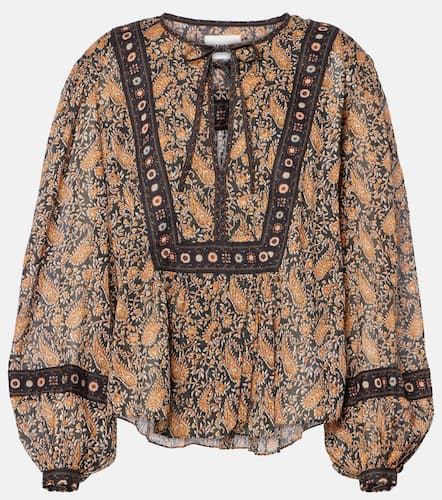 Gayle printed cotton voile blouse - Marant Etoile - Modalova