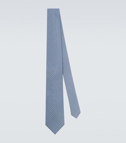 Corbata de jacquard de seda - Brunello Cucinelli - Modalova