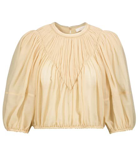 Chloé Top aus Schurwolle - Chloe - Modalova