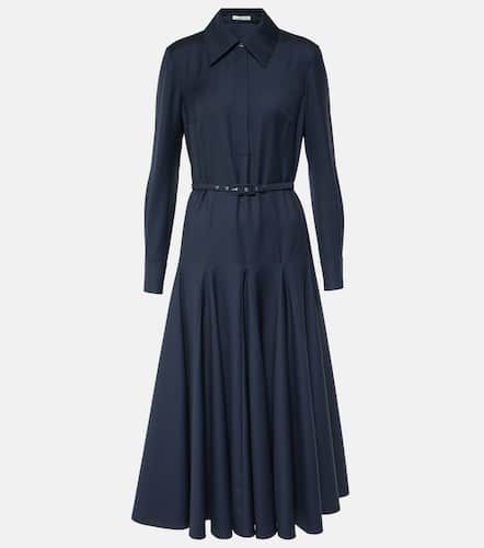 Marione checked wool shirt dress - Emilia Wickstead - Modalova