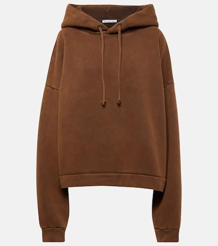 Cropped-Hoodie aus Baumwolle - Acne Studios - Modalova