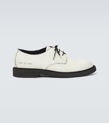 Cracked leather Derby shoes - Common Projects - Modalova