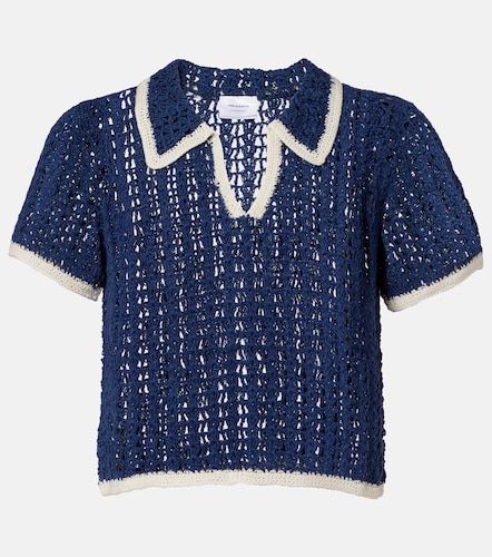 Polo de croché de algodón - Anna Kosturova - Modalova